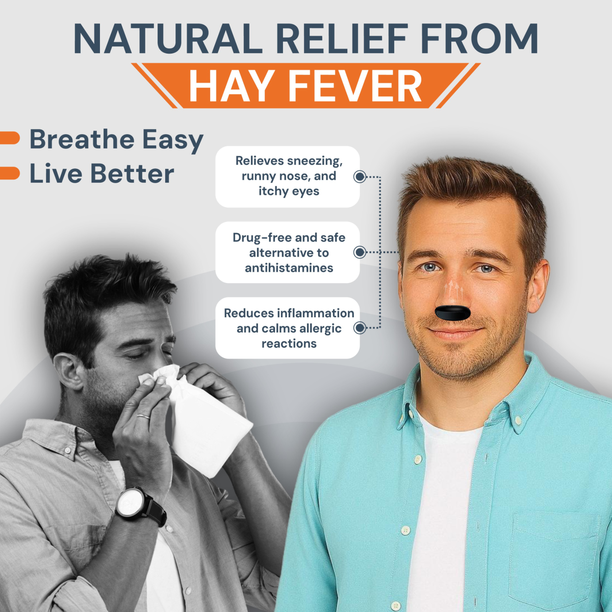 Red Light Therapy Nasal Device