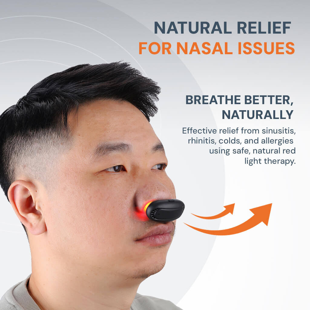 Red Light Therapy Nasal Device