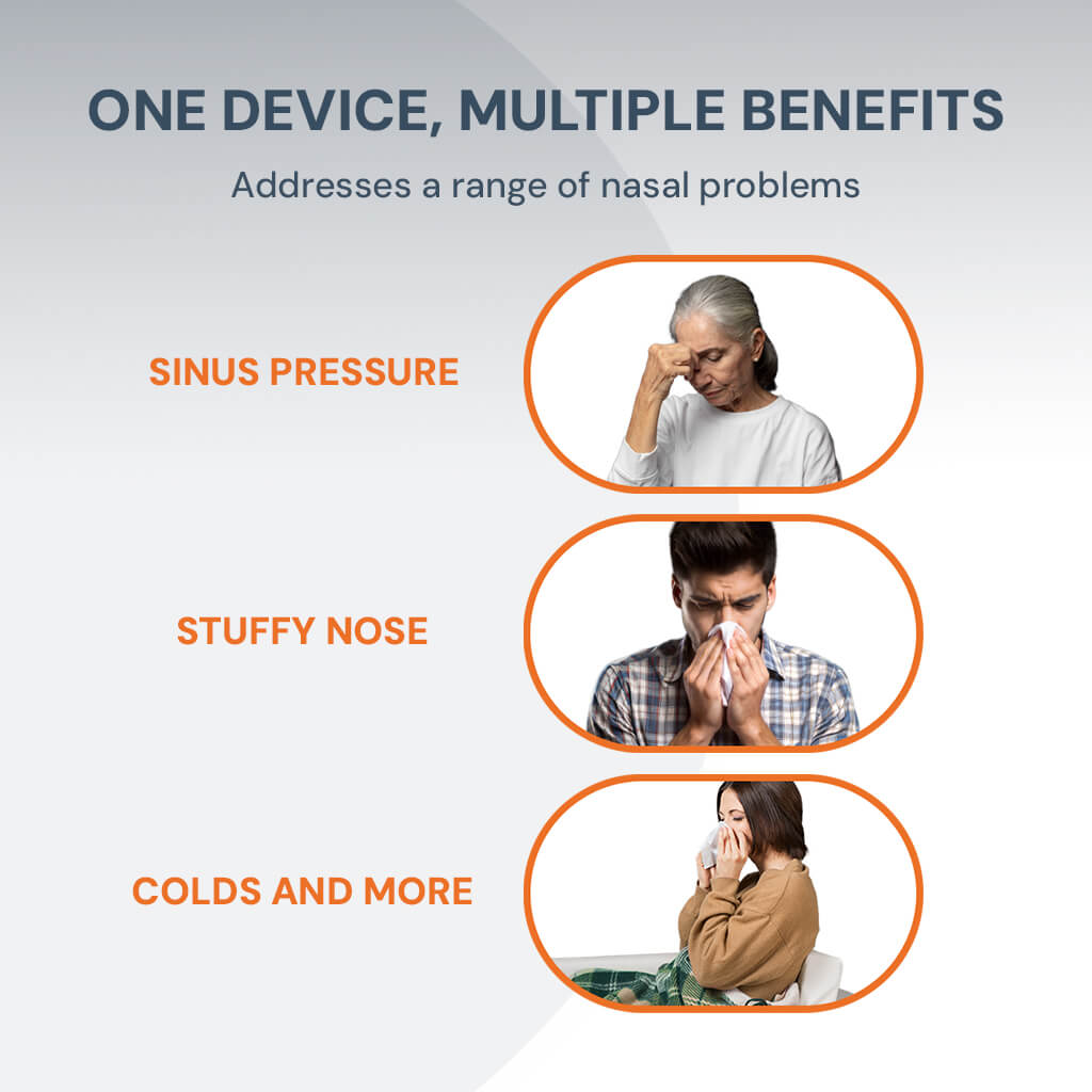 Red Light Therapy Nasal Device