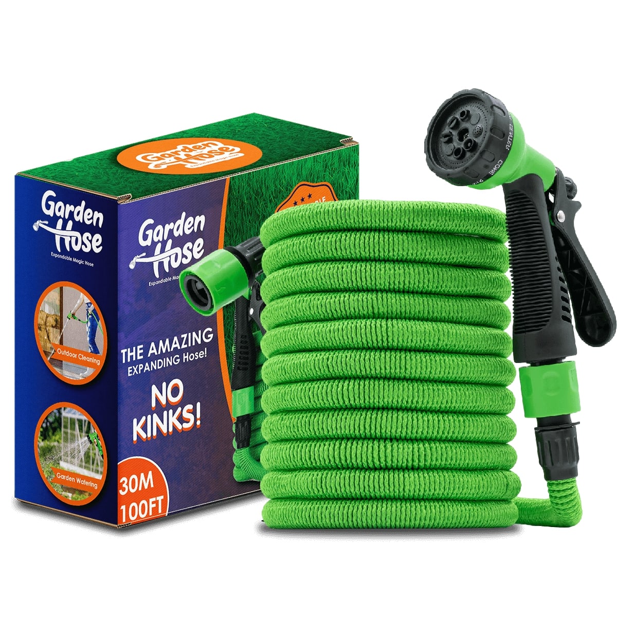 Magic Garden Hose™ - Expandable | Lightweight | Tangle Free
