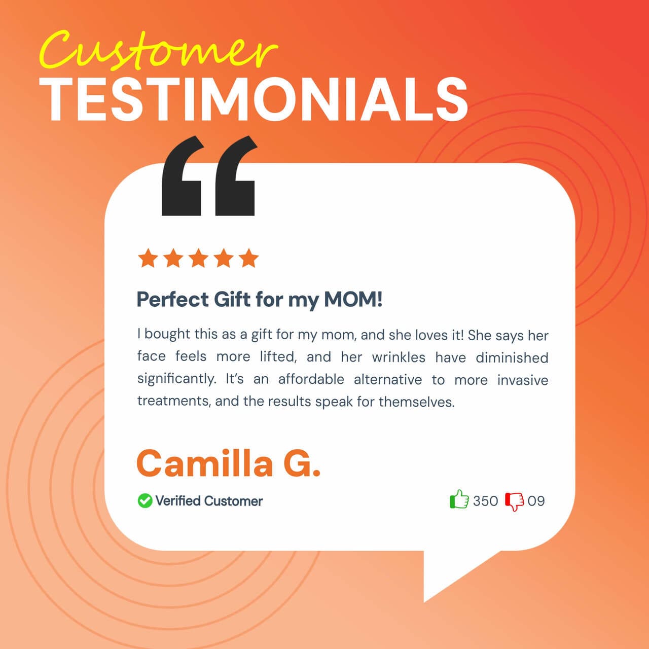 LED Face Massager – Anti-Aging, Skin Tightening & Wrinkle Reduction - EMS, Heat & Light Therapy