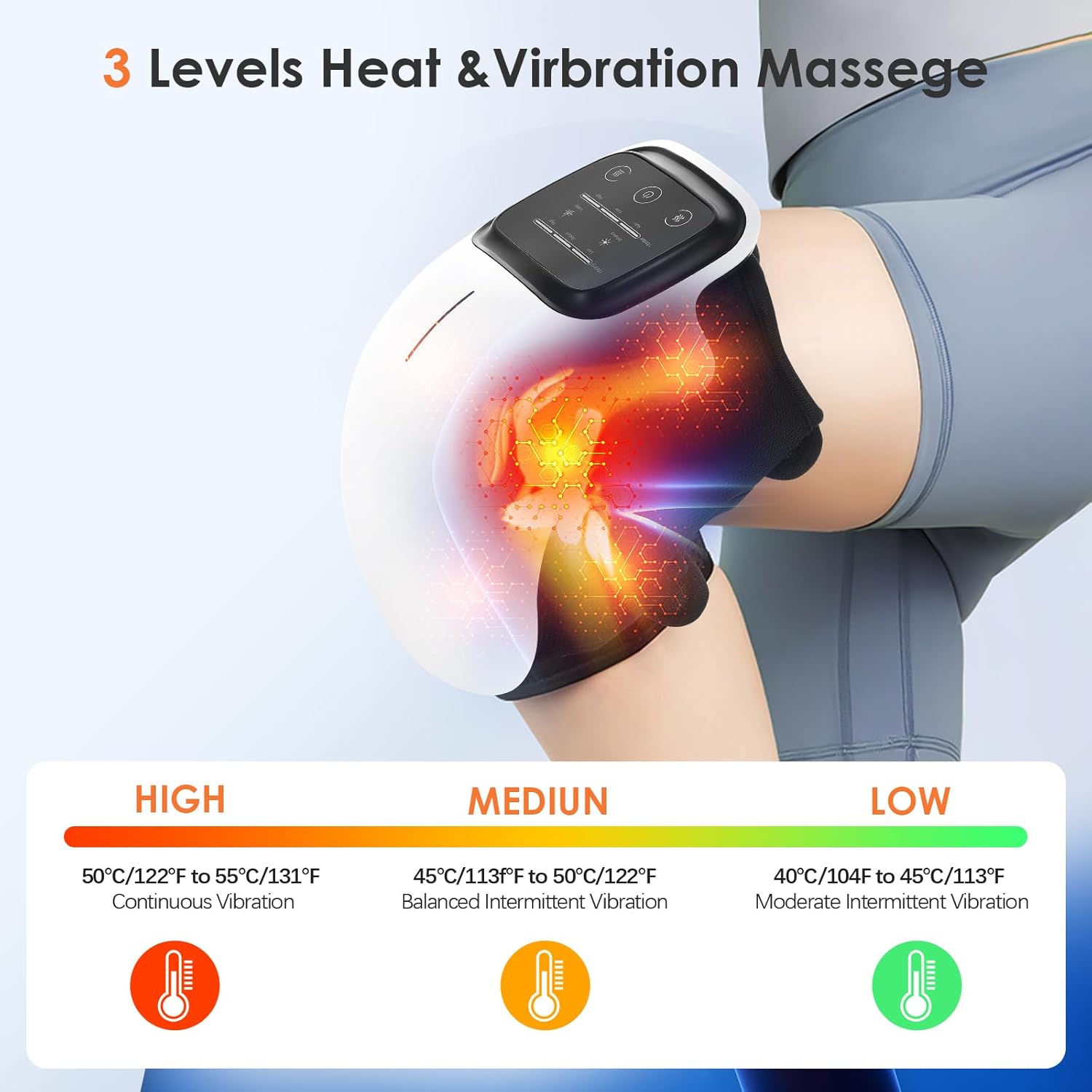 Infrared Heated Knee Massager PRO