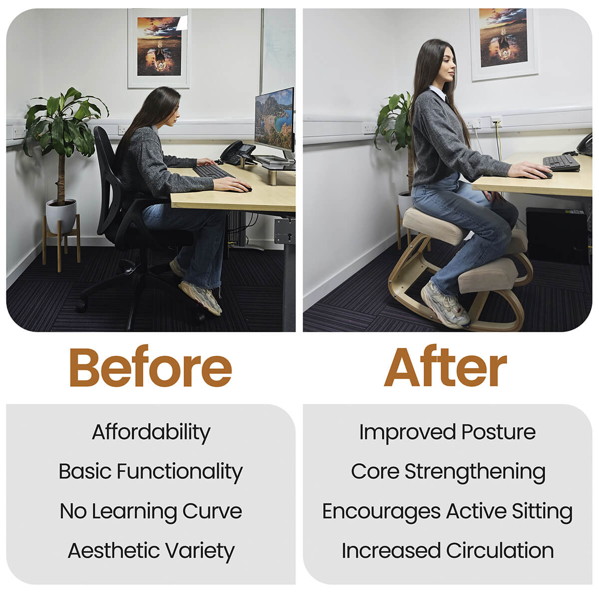 Ergonomic Kneeling Chair