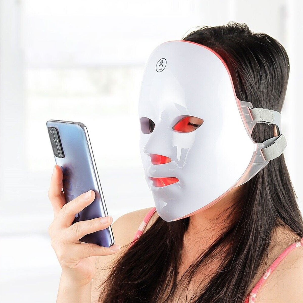 LED Beauty Face Mask - Rejuvenating Anti-Aging Skin Therapy