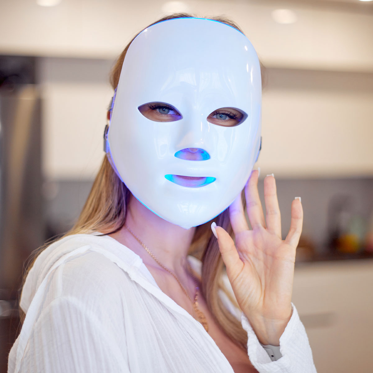 LED Beauty Face Mask - Rejuvenating Anti-Aging Skin Therapy